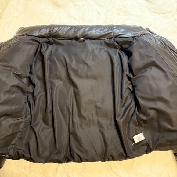 Double Zero Womens Black Puffer Jacket Size M - Picture 4 of 6